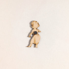 Handpainted Dancing Doll Fridge Magnet 03