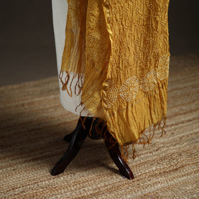 Kutch Bandhani Dupatta in Chanderi Silk 12