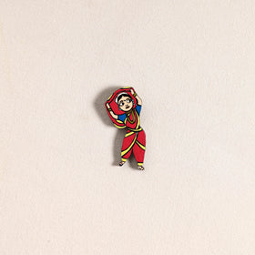 Handpainted Dancing Doll Fridge Magnet 04