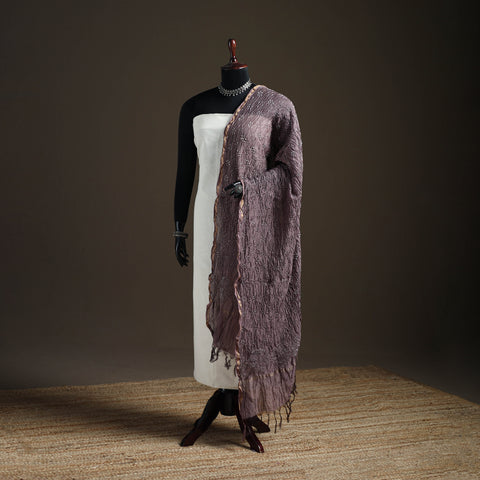 Kutch Bandhani Dupatta in Chanderi Silk 13