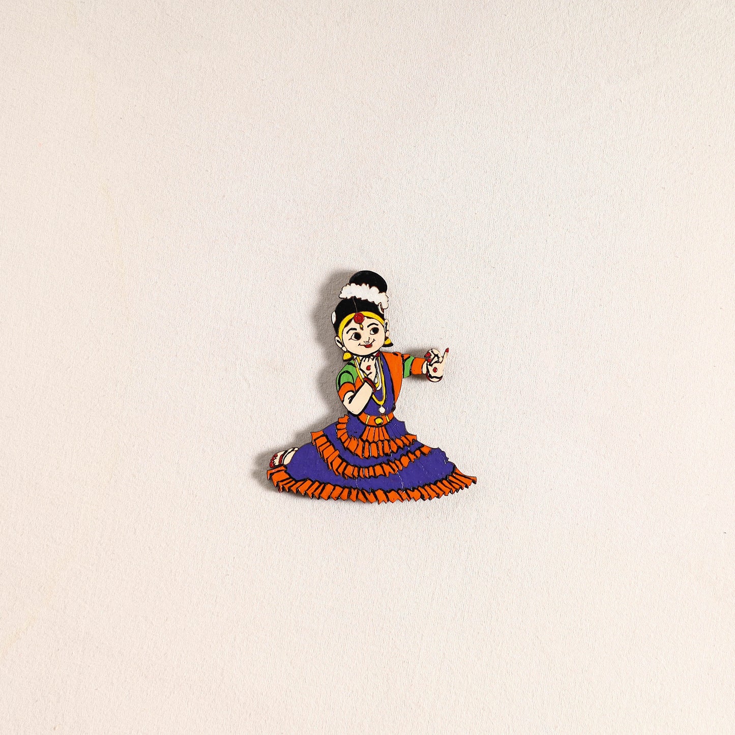Handpainted Dancing Doll Fridge Magnet 05