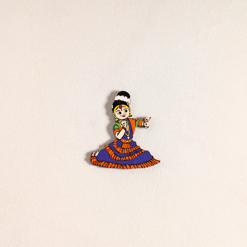Handpainted Dancing Doll Fridge Magnet 05