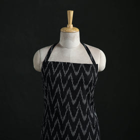 Pochampally Ikat Weave Cotton Apron with Pocket 19