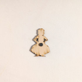 Handpainted Dancing Doll Fridge Magnet 06
