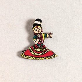 Handpainted Dancing Doll Fridge Magnet 07