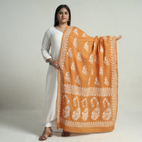 Kantha Embroidery Silk Dupatta