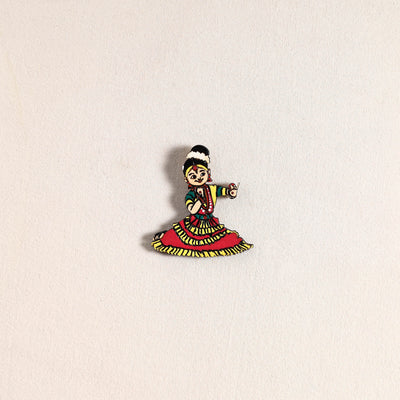Handpainted Dancing Doll Fridge Magnet 07