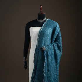 Kutch Bandhani Dupatta in Chanderi Silk 14
