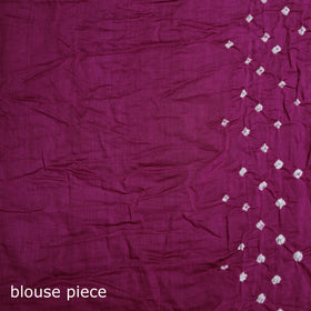 Kutch Bandhani Tie-Dye Cotton Saree 21
