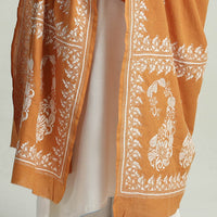 Kantha Embroidery Silk Dupatta