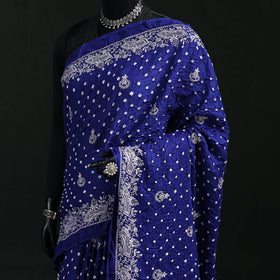 Kutch Bandhani Tie-Dye Cotton Saree 10