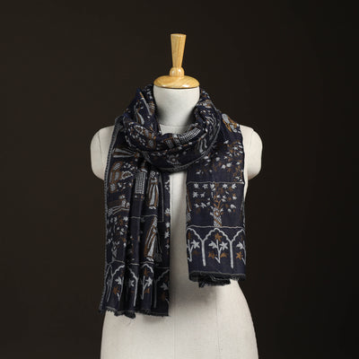 Kani Weave Zari Jaal Fine Wool Stole for Women 38