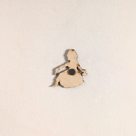 Handpainted Dancing Doll Fridge Magnet 08