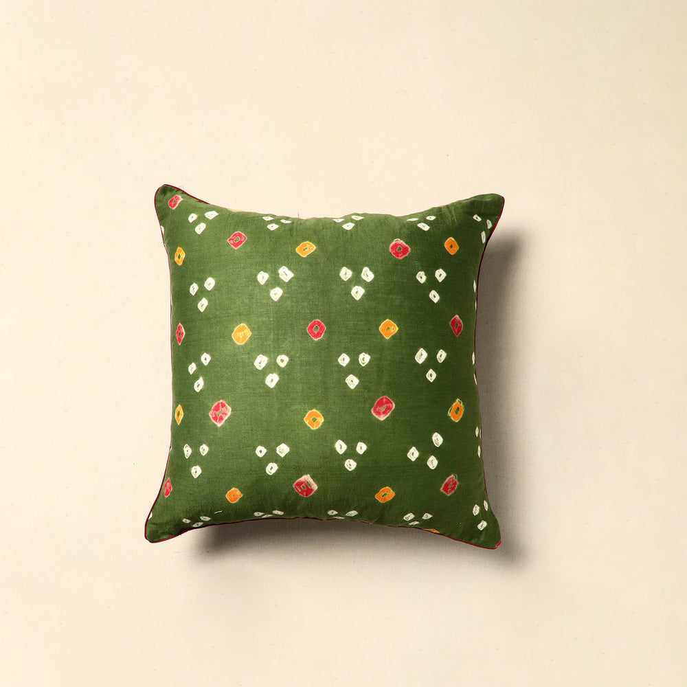 Tie & Dye Cotton Bandhani Cushion Cover 10