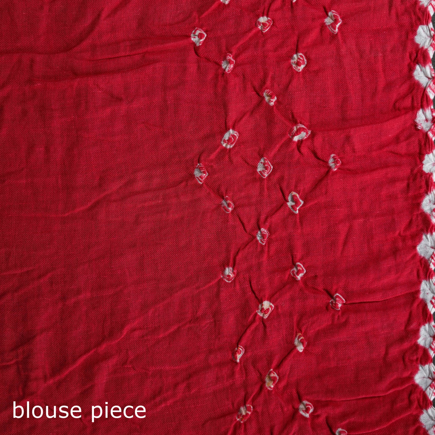 Kutch Bandhani Tie-Dye Cotton Saree 107