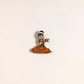 Handpainted Dancing Doll Fridge Magnet 09