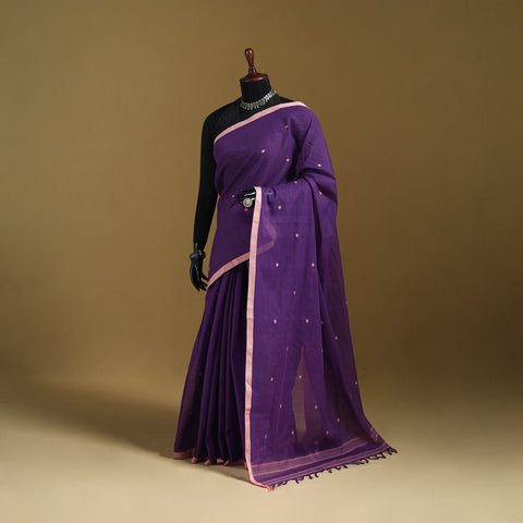Bengal Handwoven Cotton Begumpuri Saree 05