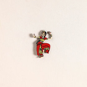 Handpainted Dancing Doll Fridge Magnet 10