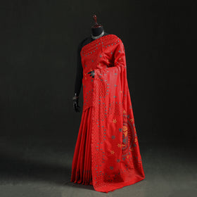 Hand Embroidered Silk Saree 47