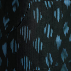 Pochampally Ikat Weave Cotton Apron with Pocket 21