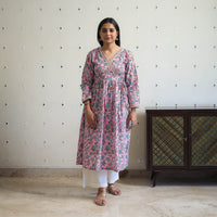 Sanganeri print Kurta