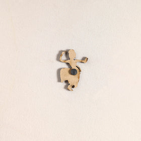 Handpainted Dancing Doll Fridge Magnet 10