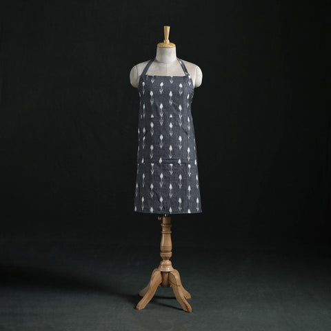 Pochampally Ikat Weave Cotton Apron with Pocket 22
