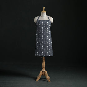 Pochampally Ikat Weave Cotton Apron with Pocket 22