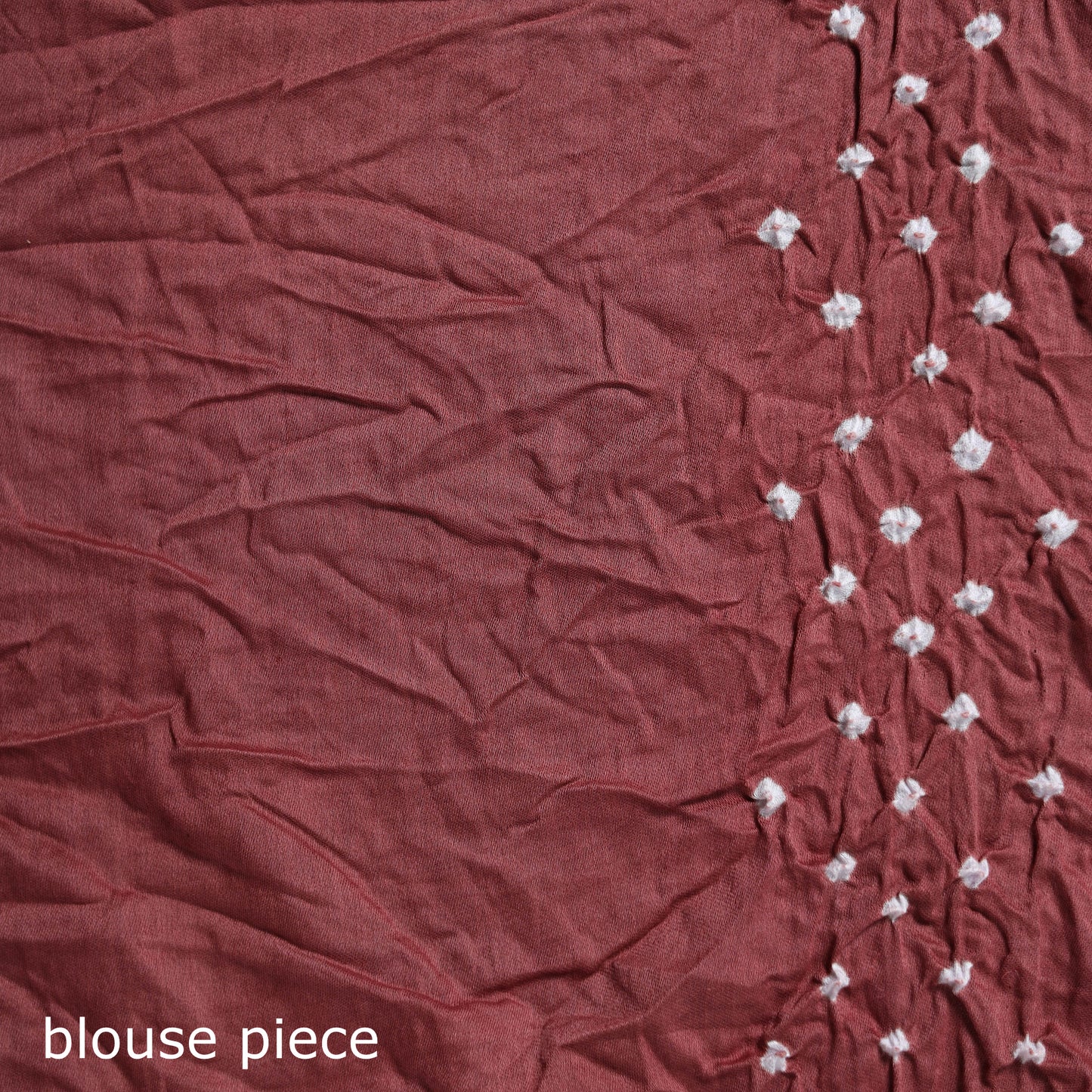 Kutch Bandhani Tie-Dye Cotton Saree 12