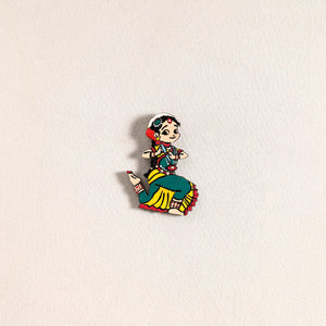 Handpainted Dancing Doll Fridge Magnet 12