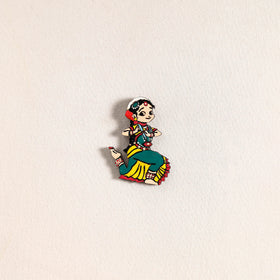 Handpainted Dancing Doll Fridge Magnet 12