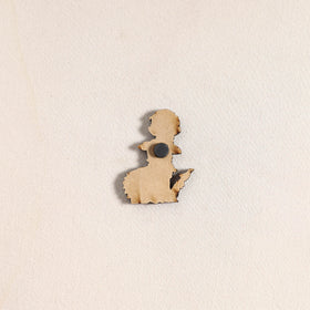 Handpainted Dancing Doll Fridge Magnet 12