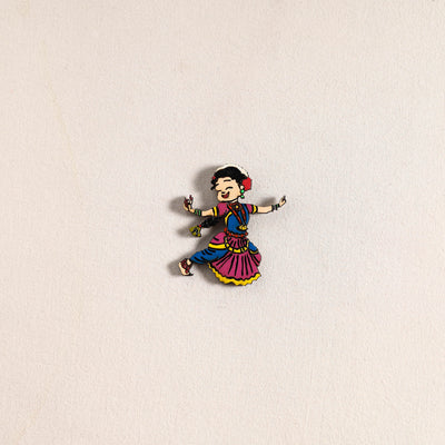 Handpainted Dancing Doll Fridge Magnet 13