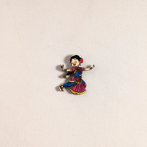 Handpainted Dancing Doll Fridge Magnet 13