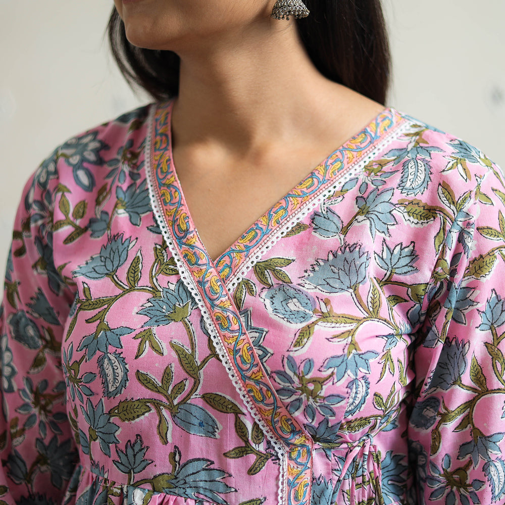 Sanganeri print Kurta