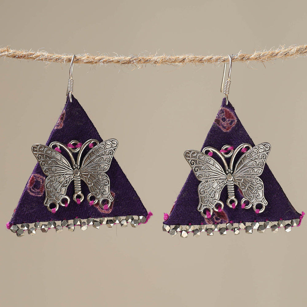 Iqra Handcrafted GS Fabart Earrings 33