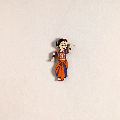 Handpainted Dancing Doll Fridge Magnet 14