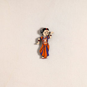 Handpainted Dancing Doll Fridge Magnet 14