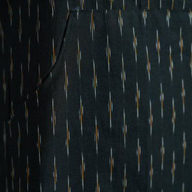 Pochampally Ikat Weave Cotton Apron with Pocket 23