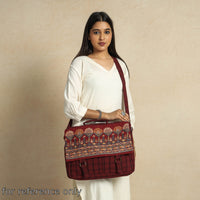 kutch embroidery laptop bag