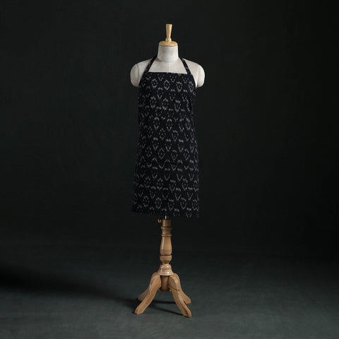 Pochampally Ikat Weave Cotton Apron with Pocket 24