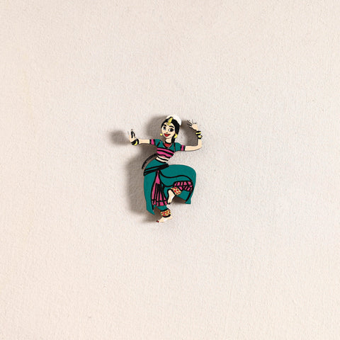 Handpainted Dancing Doll Fridge Magnet 16