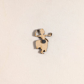 Handpainted Dancing Doll Fridge Magnet 16