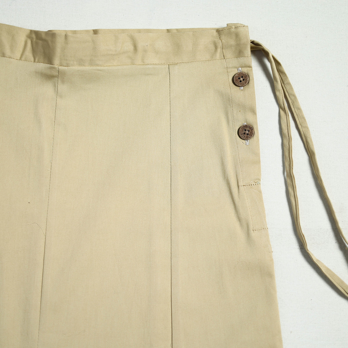 Plain Woven Cotton Lycra Inskirt 05