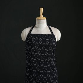 Pochampally Ikat Weave Cotton Apron with Pocket 24