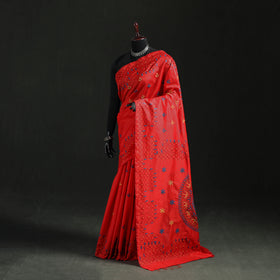 Hand Embroidered Silk Saree 49
