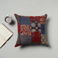 Multicolor - Handcrafted Patchwork Cushion Cover 19