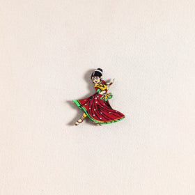 Handpainted Dancing Doll Fridge Magnet 18