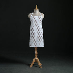 Pochampally Ikat Weave Cotton Apron with Pocket 25