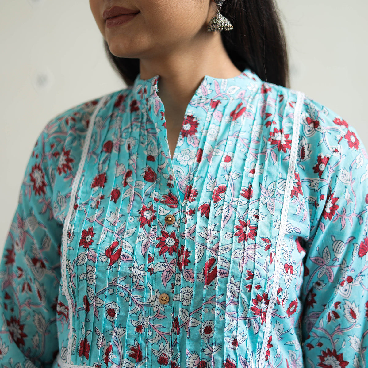 Sanganeri print Kurta